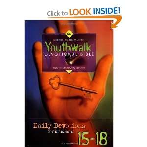    NIV Youthwalk Devotional Bible [Hardcover] Bruce Wilkinson Books