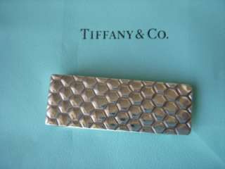Tiffany & Co. Sterling Hexagon Geometric Money Clip  