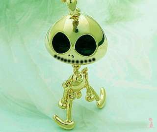   UFO E.T Style Robots Skeleton Pendant Chain Necklace Gift Hot A75