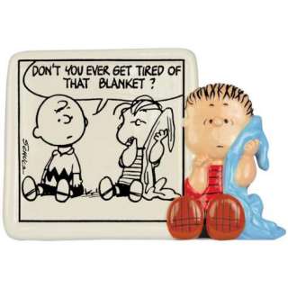 20737   LINUS BLANKET Plaque (Peanuts Collection)  