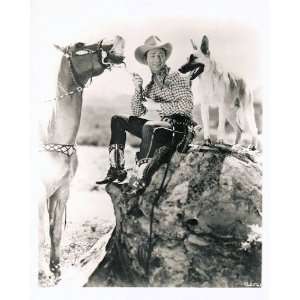  Roy Rogers and Trigger with Bullet photo Sports 
