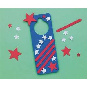    Star Spangled Door Hanger Craft Kit (Makes 12) Toys & Games