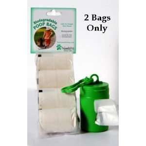   Green Pet Shop Bio Bag Dispenser and 2 Rolls Poop Bags
