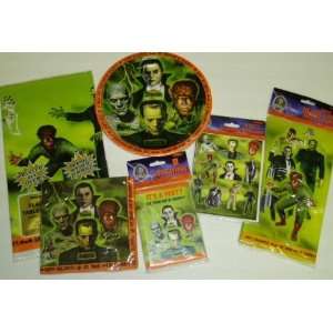 Dracula Wolfman & the Mummy Universal Monsters Childrens Party Supply 