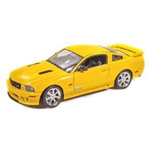  2007 Saleen Ford Mustang S281E 1/18 Yellow Toys & Games