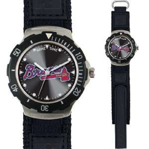 Atlanta Braves Velcro Wrist Watch 