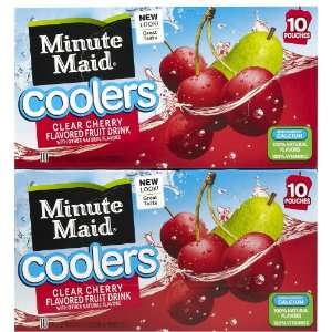 Minute Maid Clear Cherry Coolers 10 pk Grocery & Gourmet Food