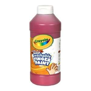  Quality value 2 Pack Of Washable Finger Paint 16Oz Red By 