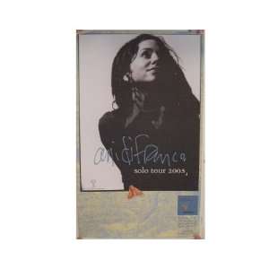  Ani Difranco Poster Di Franco Tour 2003 