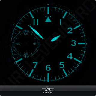 AVIA CLASSIC 2 Molnija 3603 russian mechanical Poljot Aviators watch 