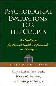 Psychological Evaluations for Courts, (1606234218), Melton, Textbooks 