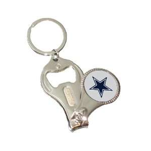  NFL Dallas Cowboys 3 in 1 Key Chain and Money Clip Combo 