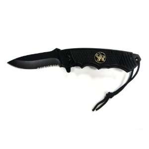 WarTech  8 Two Lion, Logo, Spring Assisted pocke knife, 4 blade with 