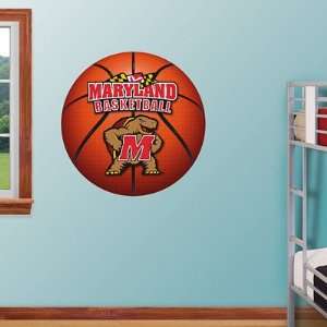University of Maryland Fathead Wall Graphic Terrapins Basketball Logo 