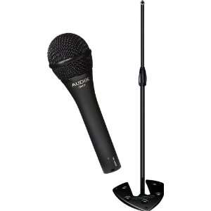 Ultimate Support OM 2 Microphone with PRO SB Stackable Base Mic Stand 