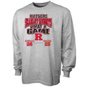  Rutgers over Louisville Ash Bragging Rights Long Sleeve T 