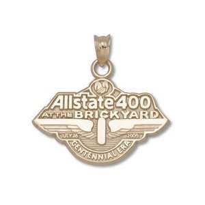 Allstate 400 at The Brickyard 5/8 2009 Logo Pendant   10KT Gold 