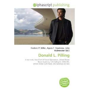  Donald L. Pilling (9786133834859) Books