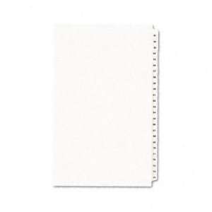  Avery® Style Legal Side Tab Dividers, Tab Titles 51 75 