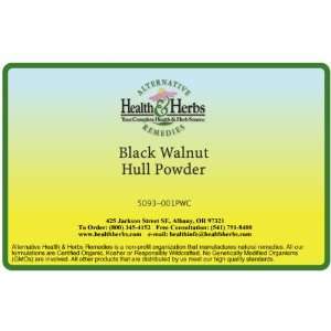   Remedies Black Walnut Hull Powder, 1 Pound Bag
