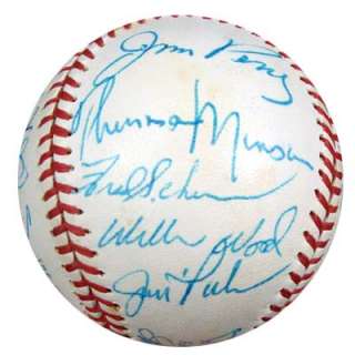 1971 AL All Stars Autographed Signed AL Cronin Baseball Munson PSA/DNA 
