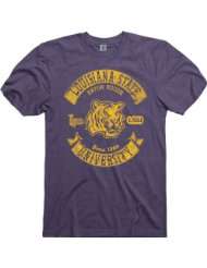LSU Tigers Heathered Purple Rockers Ring Spun T Shirt