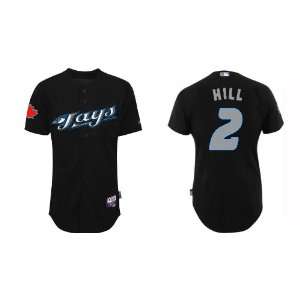 Wholesale Toronto Blue Jays #2 Aaron Hill Blue 2011 MLB Authentic 