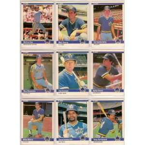  1984 Seattle Mariners Fleer Baseball Team Set Sports 