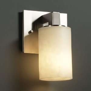   NCKL Brushed Nickel Clouds Modular Single Light Wall Sconce with Cloud