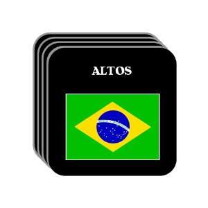  Brazil   ALTOS Set of 4 Mini Mousepad Coasters 