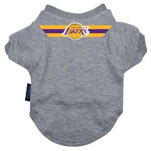 Designer Dog T Shirt   Los Angeles Lakers Dog T Shirt   Officially 