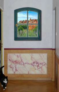 TROMPE LOEIL Window Roussillon Provence By B. SCHOLL  