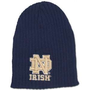 Notre Dame Fighting Irish Goal Line Rib Knit Hat  Sports 