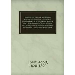   National literatur Historisch geordnete . Adolf Ebert Books