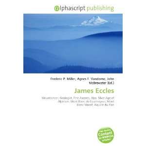  James Eccles (French Edition) (9786133817364) Books
