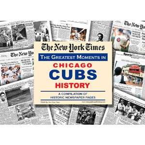 Chicago Cubs Memorabilia   History New York Times Newspaper 