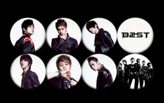 B2ST BEAST Korean Boy Band Music #1 Buttons Pins Badges  
