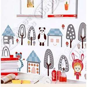  Wall Decor Removable Decal Sticker   Forest Animals Baby