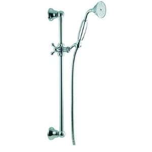 Elizabeth Complete Hand Shower with Wall Bar Finish Brushed Nickel