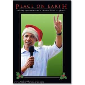  Peace on earth Set of 12 Funny Christmas Cards Health 