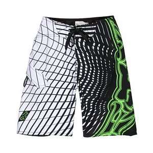    Fox Racing Boys Harter Vortex Boardshort White W29 Automotive