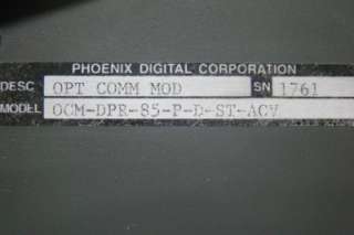   Corporation OCM DPR 85 P D ST ACV Optical Communications Module  