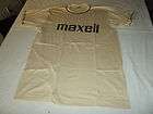 Maxell Promotional T Shirt Size M NEW