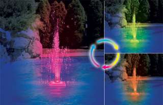 KALEIDOSCOPE COLOR CHANGING LED SWIMMING POOL FOUNTAIN  
