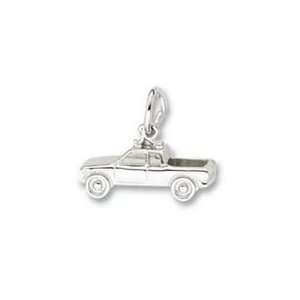  3513 Pick Up Truck Charm   Sterling Silver Jewelry