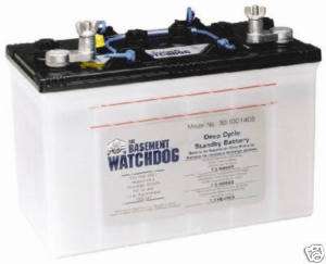 Glentronics 30HDC140S 140A Watchdog Sump Pump Battery  