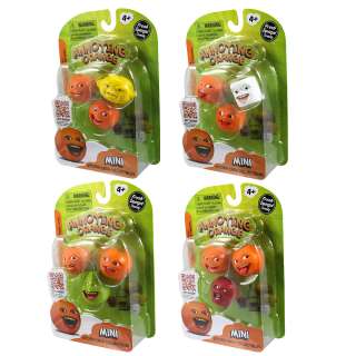 Annoying Orange Mini Figure Kitchen Crew Collectibles 3 Pack Set Of 4