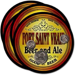  Fort Saint Vrain , CO Beer & Ale Coasters   4pk 