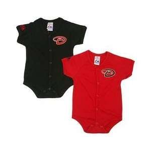   Set by Majestic Athletic   Black/Brick 6 9 Months