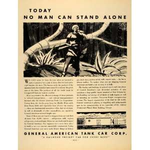  1931 Ad General American Tank Car Corp Railroad Freight 